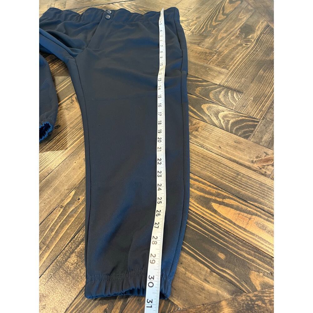 Easton Navy White Athletic Active Softball Pants Women XL League Comfy Bundle - Picture 8 of 16